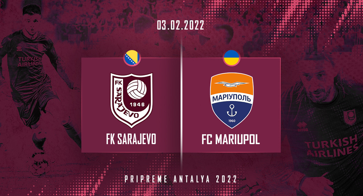 FK Mariupol sutrašnji protivnik Sarajeva u Antaliji